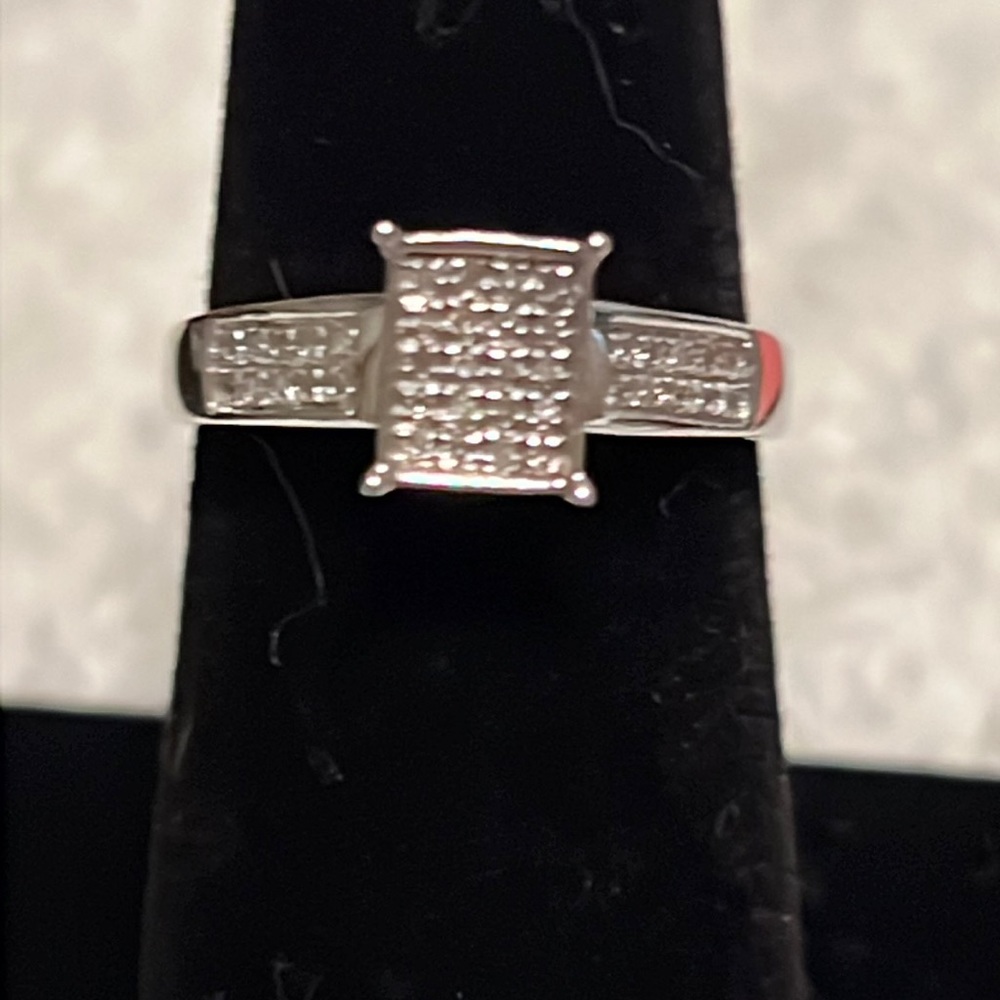 WGP SS diamond ring